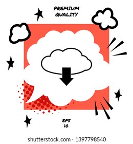 Download from Cloud. Element for your design