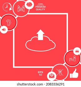 Download aus der Cloud. Element für Ihr Design