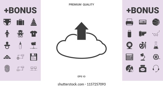 Download from The Cloud - graphic elements for your design