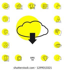 Download from Cloud. Graphic elements for your design