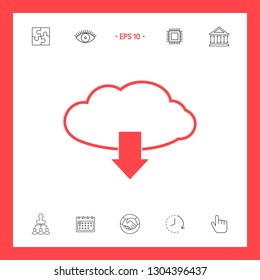 Download from Cloud. Graphic elements for your design