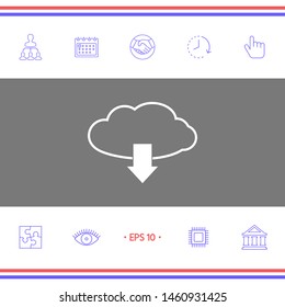 Download from Cloud. Graphic elements for your design