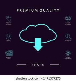 Download from Cloud. Graphic elements for your design