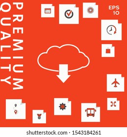 Download from Cloud. Graphic elements for your design