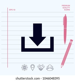 Download from Cloud icon