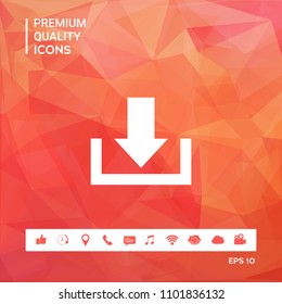 Download from Cloud icon