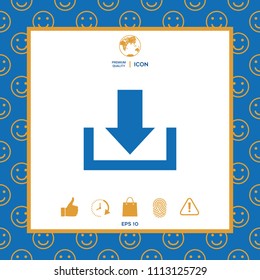 Download from Cloud icon