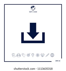 Download from Cloud icon