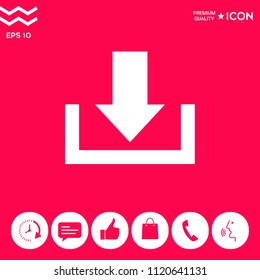 Download from Cloud icon
