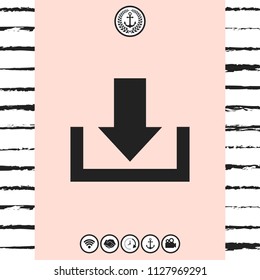 Download from Cloud icon