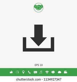 Download from Cloud icon