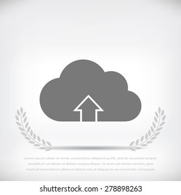 Download from cloud icon