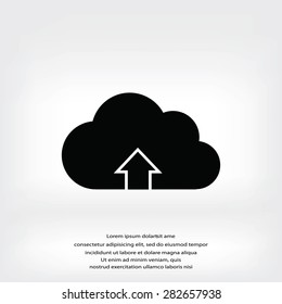Download from cloud icon