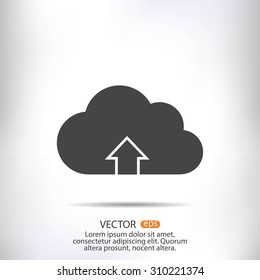 Download from cloud icon