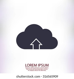 Download from cloud icon
