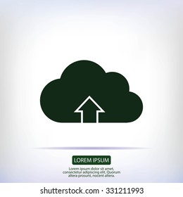Download from cloud icon