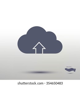 Download from cloud icon