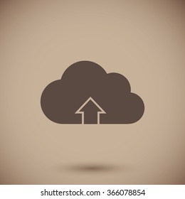 Download from cloud icon