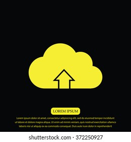 Download from cloud icon