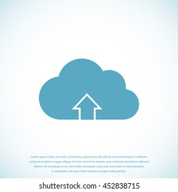 Download from cloud icon