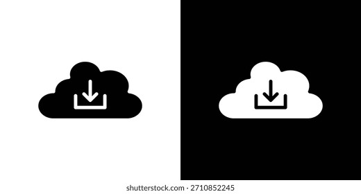 Descarga de la colección del Vector del diseño del icono de la nube.