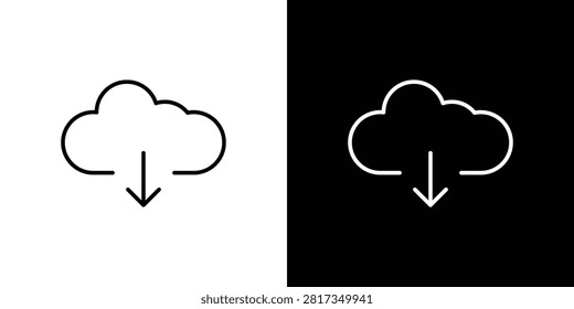 Download from Cloud icon editable art group