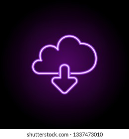 download cloud icon. Web icons universal set for web and mobile