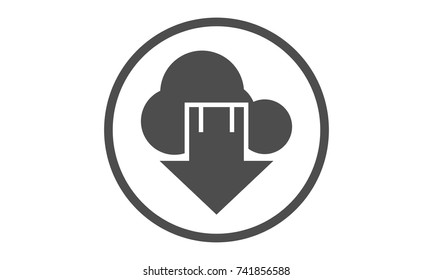 Download Cloud Icon Website Element Sign or Icon Design For interface, banner, info graphic, banner in modern Flat Design