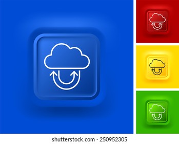 Download Cloudon Color Square Buttons