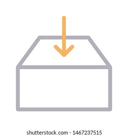 download colour line vector icon