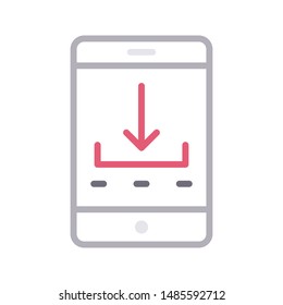 download colour line vector icon