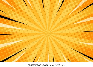 Download Comic style background. Design element for poster, card, banner or comic background. Design element for poster, card, banner, comic book, flyer.