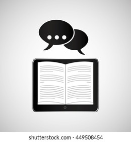 download connection internet document social media isolated, vector illustration