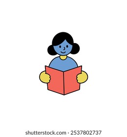 Faça o download de uma ilustração encantadora de personagens de desenhos animados femininos, perfeita para conteúdo infantil, materiais educativos, livros de histórias e animações. Essa arte-final vetorial de alta qualidade captura.