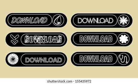 download design over brown background vector illustration