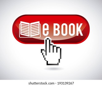 Download design over gray background, vector illustration