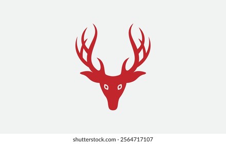 Download a detailed antlers vector illustration, perfect for logos, branding, invitations, and rustic designs. Scalable and versatile for digital or print use.