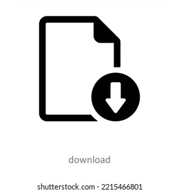 Download-Icon-Konzept