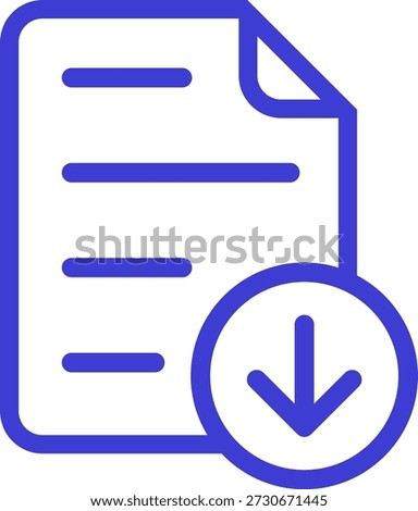 Download file, document, software icons set. Save web document, folder, link, PDF, doc, raw, txt, avi, mp3, mp4, dll and other files format icons download buttons collection - vector illustration.