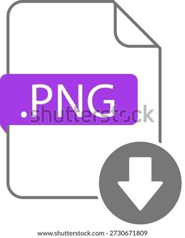 Download file, document, software icons set. Save web document, folder, link, PDF, doc, raw, txt, avi, mp3, mp4, dll and other files format icons download buttons collection - vector illustration.