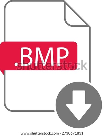 Download file, document, software icons set. Save web document, folder, link, PDF, doc, raw, txt, avi, mp3, mp4, dll and other files format icons download buttons collection - vector illustration.