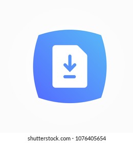 download file icon