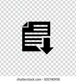 Download file icon