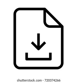 Download file icon