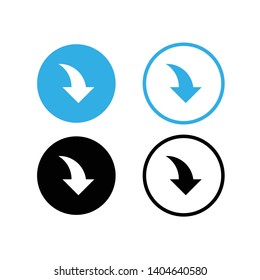 Download file Icon set stored on the cloud vector