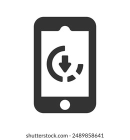 Download File Icon, Vector Graphics