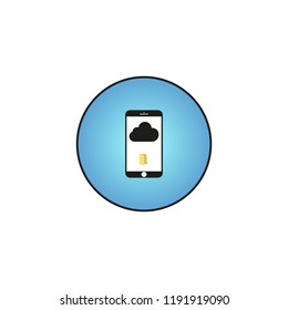 download files from phone to cloud