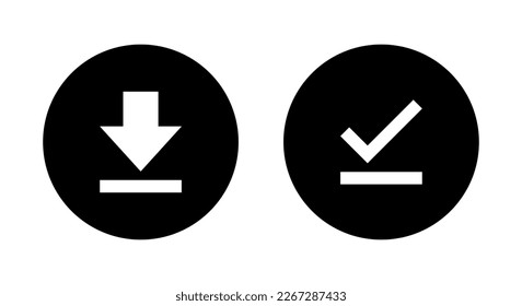 Symbol-Vektorgrafik im flachen Stil herunterladen und beenden