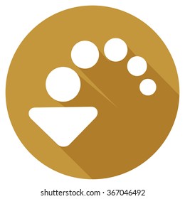 download  flat icon