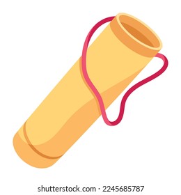 Download flat icon of arrow bag 